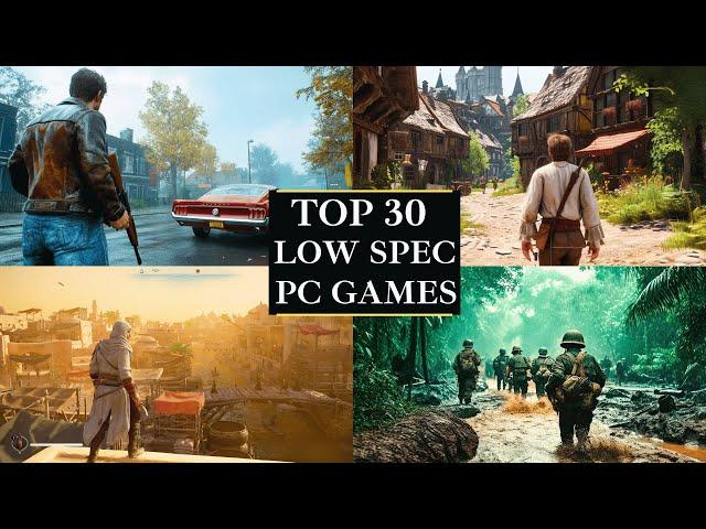 30 Best Low Spec PC Games for (2GB RAM / 4GB RAM / 256MB VRAM / 512MB VRAM / intel Hd Graphics) 2025