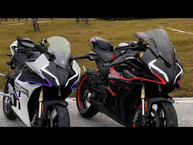 Cf moto 450 sr-s & 700sr new nebula purple zicron black colour stock |Cinematic view#cfmoto #450sr