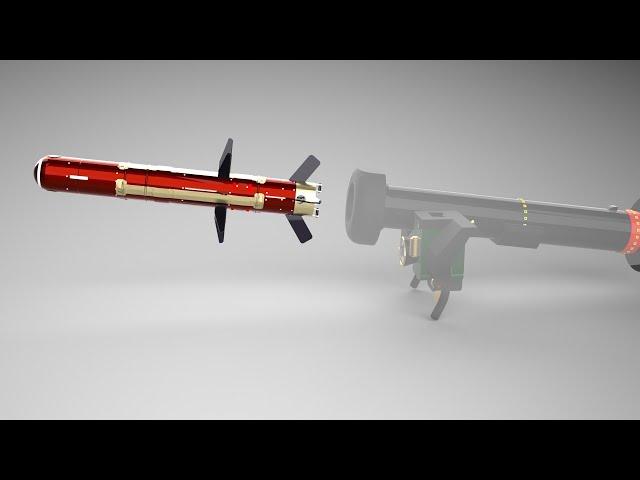 How Javelin missile works? | FGM - 148 Javelin Missile Animation.