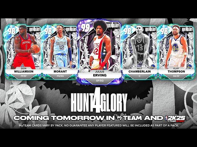 DARK MATTER JULIUS ERVING & 4 GALAXY OPALS COMING IN PACKS TO BEGIN SEASON 4 OF NBA 2K25 MyTEAM!