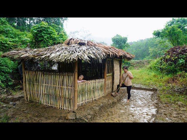 Full Video: The Wandering Life of a 16-Year-Old Single Mother & Journey to Build a Bamboo House