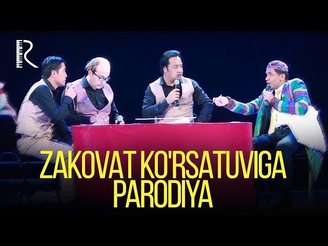 Avaz Oxun - Zakovat ko'rsatuviga parodiya 2018 (Nodirbek Hayitov, Gulom, Abror, Zohid) (Olov Nur)