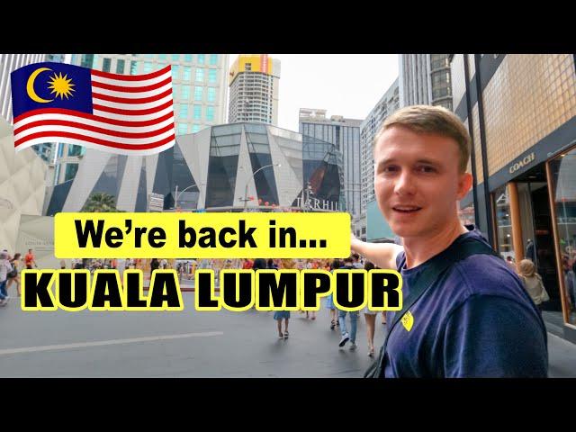 Back in Kuala Lumpur (Why we LOVE Malaysia!) | First visit to Pavilion Mall | Travel Vlog