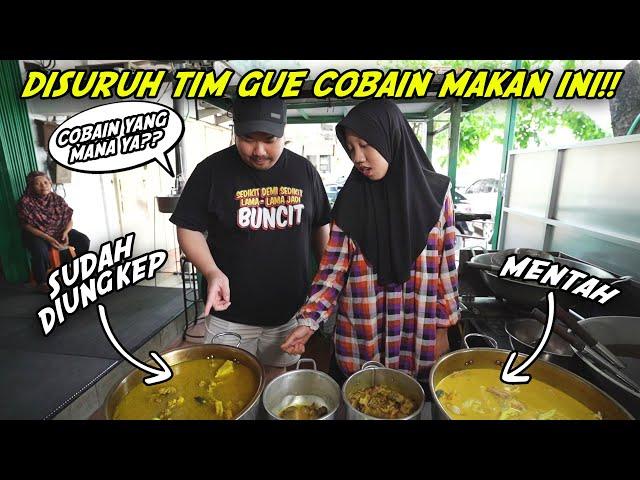 DISURUH TIM GW MAKAN AYAM GORENG LANGGANANNYA SEJAK MASIH SD!!