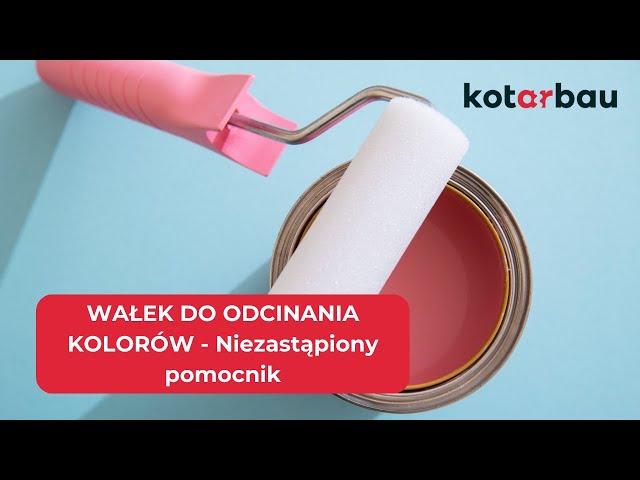 WAŁEK DO ODCINANIA KOLORÓW - Malowanie narożników ścian i sufitów | Remontuj jak profesjonalista