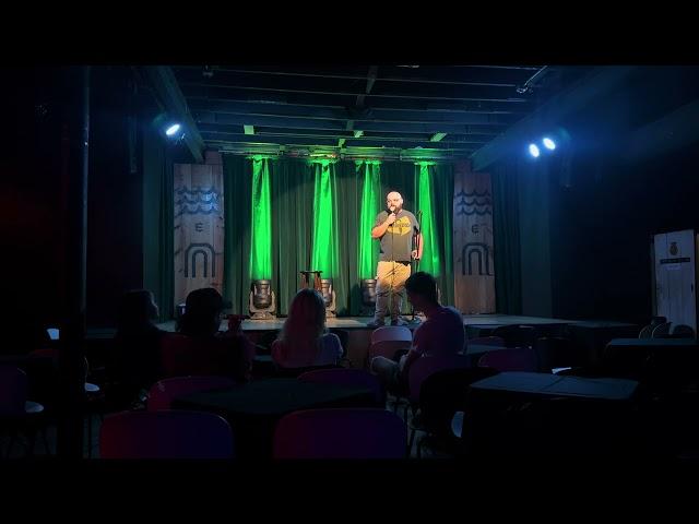 Comedian Does Set Right After His Dad Died. (Daniel Sheppard)