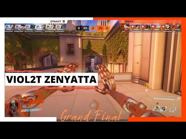 VIOL2T POV Grand Final | San Francisco Shock vs Seoul Dynasty | Zenyatta & Baptiste