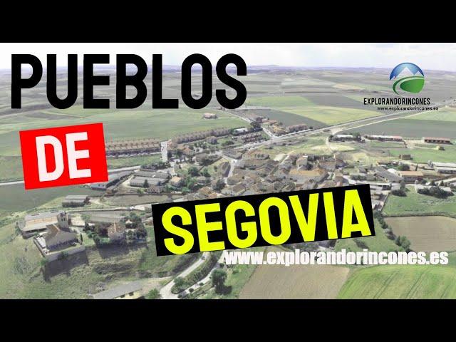 PUEBLOS DE SEGOVIA -  RODA DE ERESMA - Vista aerea DRON 4 K