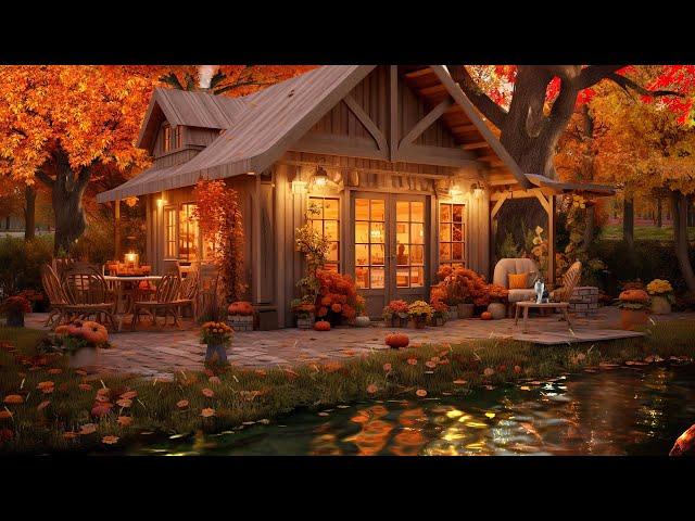 Beautiful Relaxing Hyms Music, Calm meditation Music,  " Cottage Autumn " by Dreamy Ambience