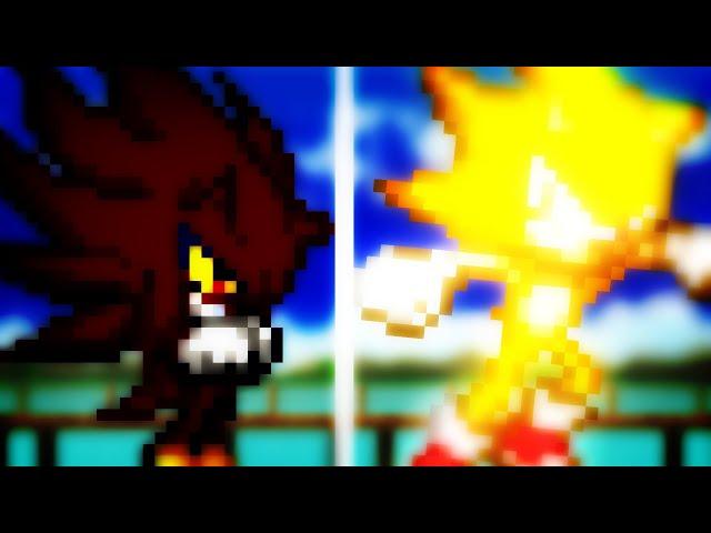 Speed Animation - Supernova Sonic vs Perfect Nazo