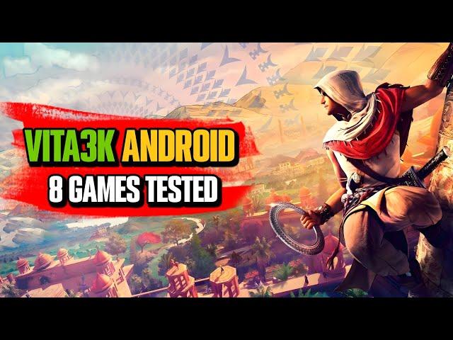 Vita3k Android Gameplay - PS Vita Emulator - New Games Tested