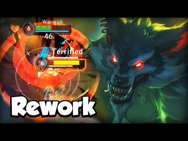 Warwick Rework is Broken? (24 Kills) - Build & Runes - Wild Rift Gameplay