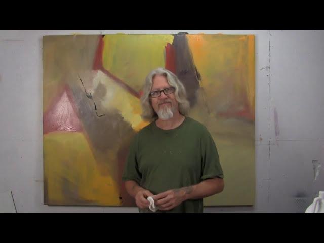 Demo From "Intro to Abstract Painting " with Andy Morris