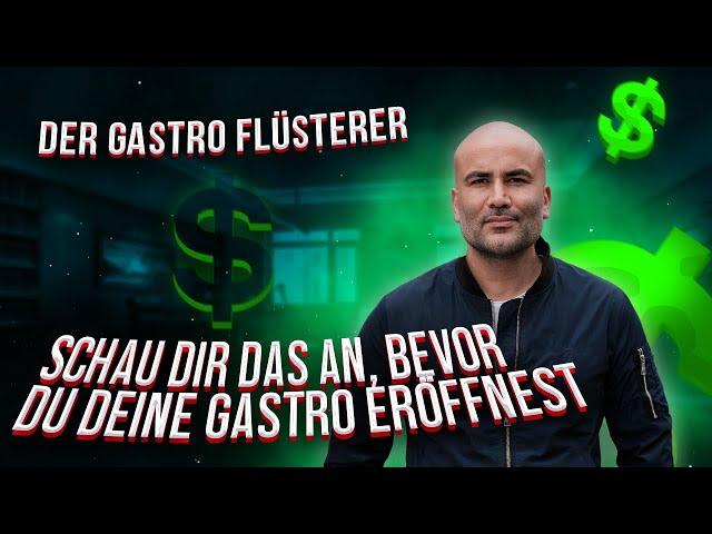 ÜBERSICHT für die Gastro Finanzierung & Eröffnung aus Sicht eines Profis