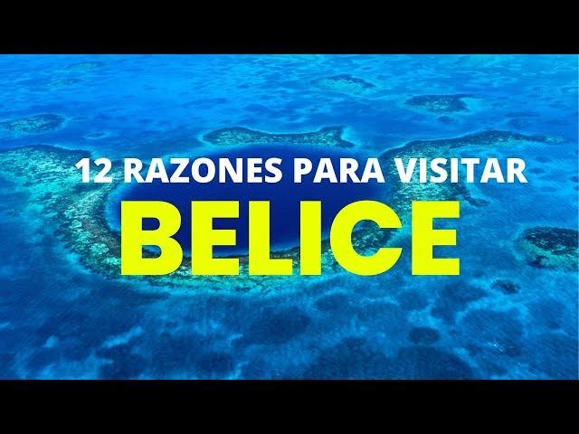 12 lugares más BELLOS de BELICE - 2023