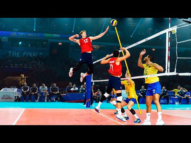 TOP 30 Attacks in 3rd Meter | Best Moments in Volleyball History (HD)