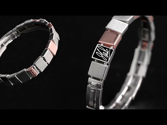 MS Dhoni Signature Edition | PLATINUM CUBE FUSION BRACELET | Men of Platinum