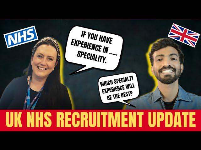 UK NHS Nurses recruitment update | Latest update on the Nurses recruitment in the UK NHS