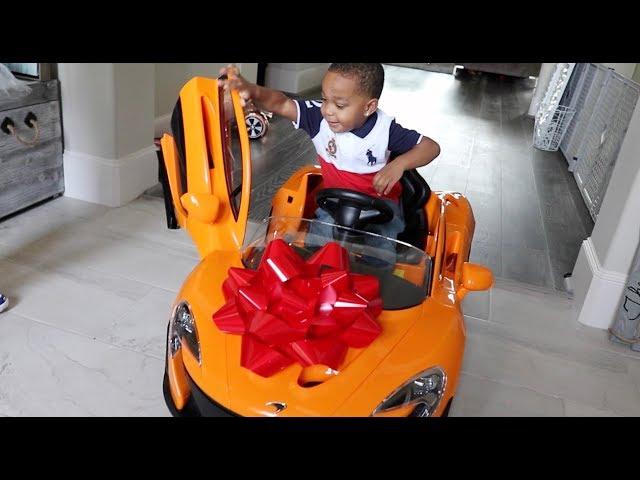 Surprising Our Son With His Dream Car For His Birthday | DJ's Clubhouse