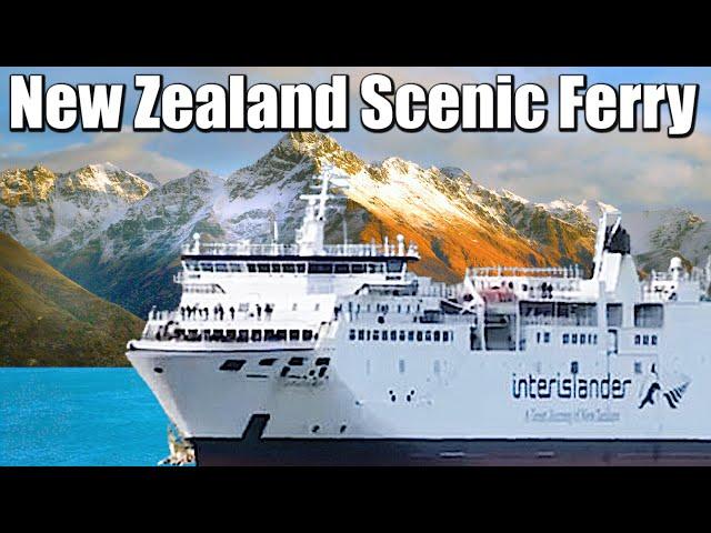 Riding the New Zealand's Most Scenic Ferry (Wellington→Picton) | The Interislander Kaiarahi