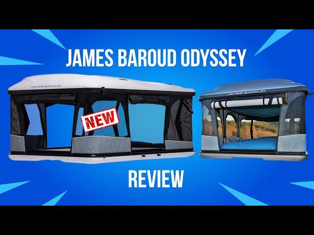 New features and review - James Baroud Odyssey roof top tent