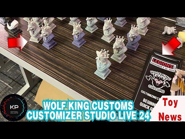 Preview Night Wolf King Customs Customizing Studio Live at Legions Con 24