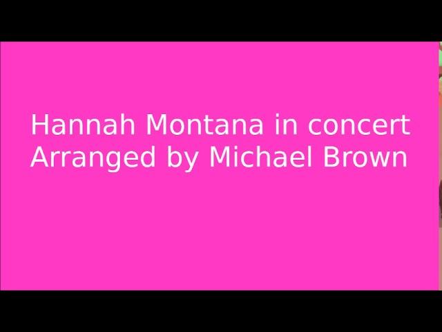 Hannah Montana in concert (Michael Brown)