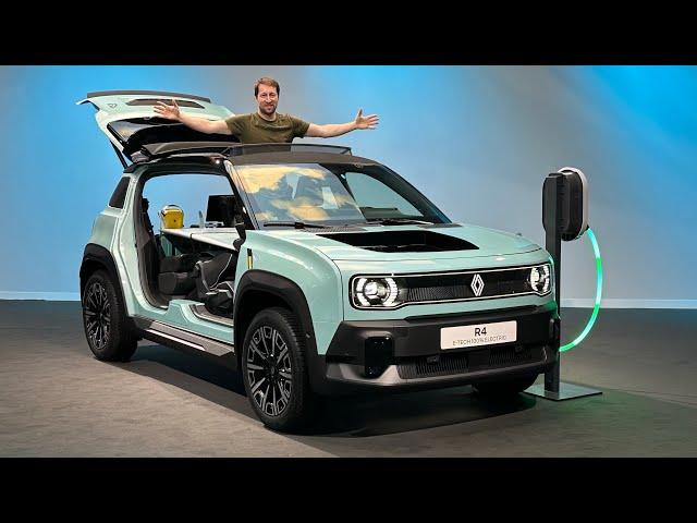 New Renault 4 E-Tech 2025 Review - World Premiere & First Impressions