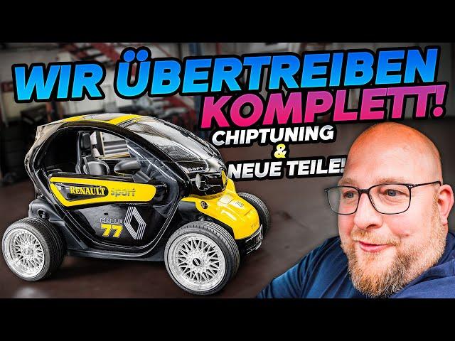 BREITER & SCHNELLER? Typisch Marco! - Renault Twizy - BESUCH von ELIA TUNING!