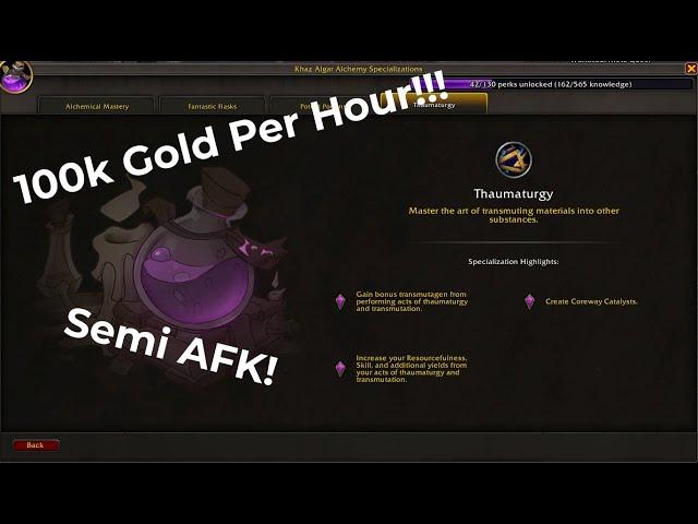 Make Easy Gold With Thaumaturgy! | WoW TWW Gold Making