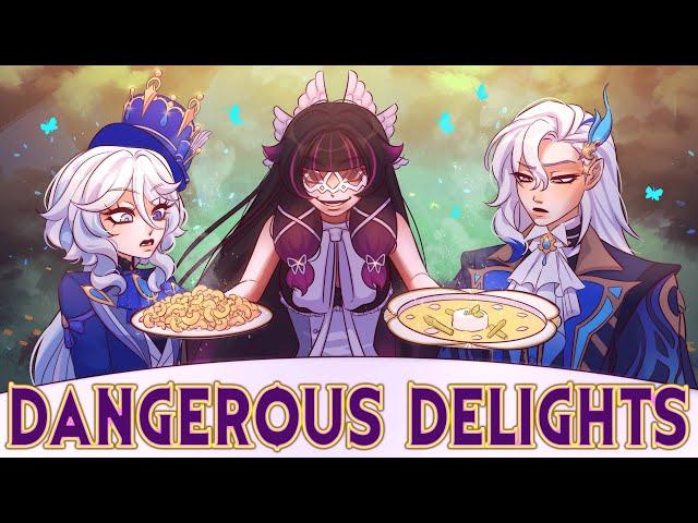 COLUMBINA ‘DAMSELETTE’ SONG - Dangerous Delights | Genshin Impact Animatic |【Song By MilkyyMelodies】