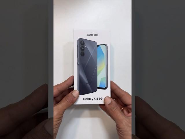 Samsung Galaxy A16 5G Unboxing: Blue Black, Indian Retail Unit