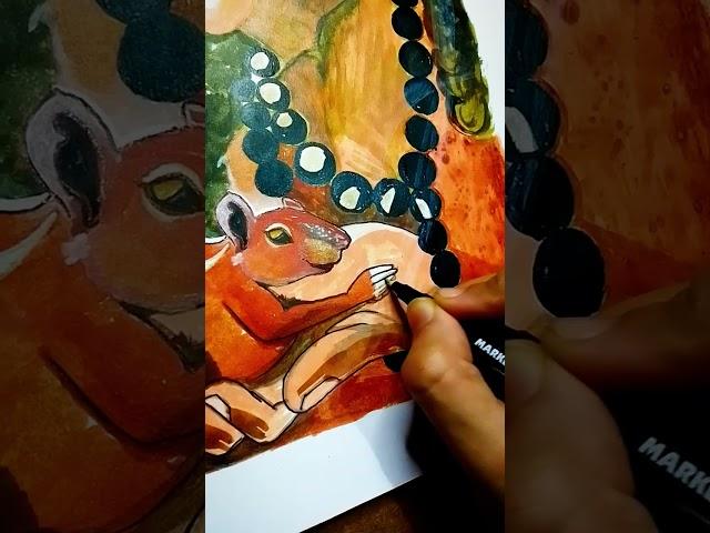 chhutki ke nakhre#shorts #art