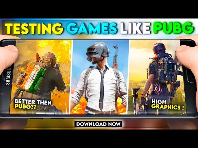 Trying *REALISTIC* GAMES  Like PUBG MOBILE UNDER 7 Minutes! [HINDI]