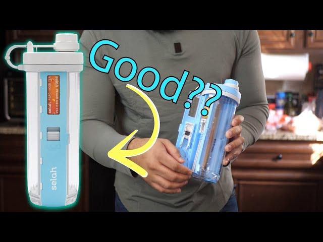 Selah Flavored Water Bottle Review: Better Than Cirkul?