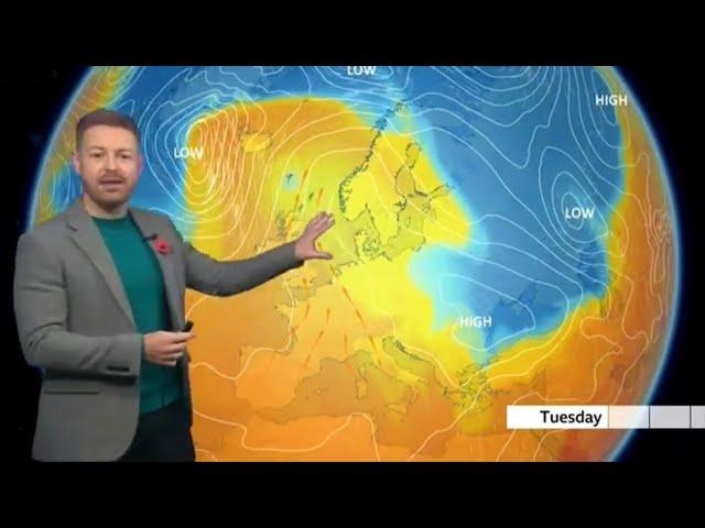 BBC News weather : This November could be similar to last November it was the hottest on record