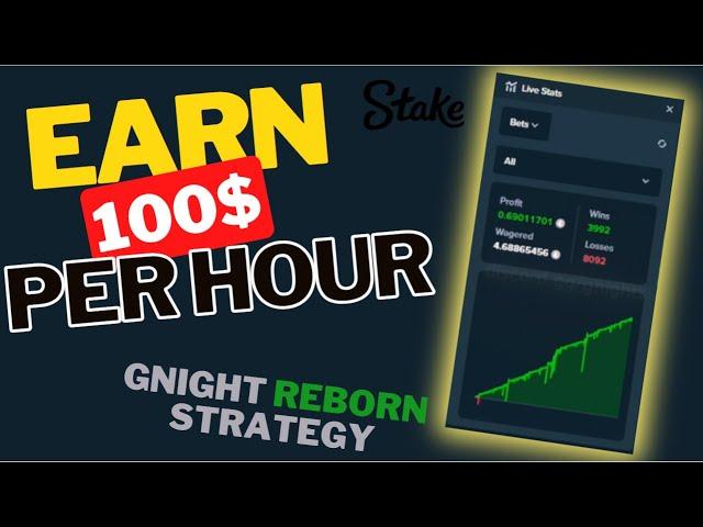 INSANE STAKE DICE STRATEGY! 2400$ each DAY!