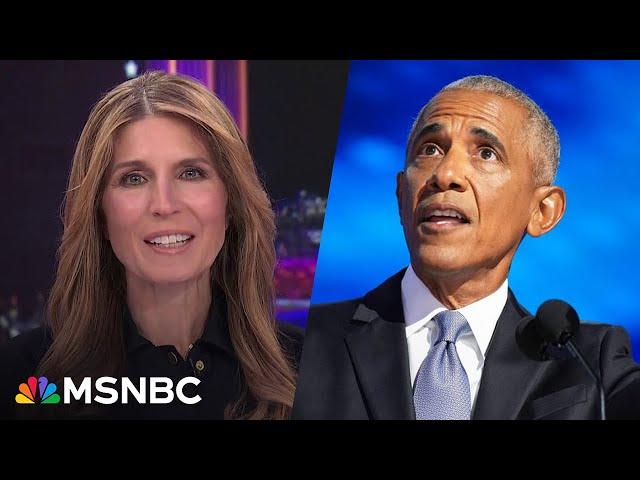 ‘Truly rare and desperately needed’: Nicolle Wallace reacts to the Obama’s electric DNC speeches