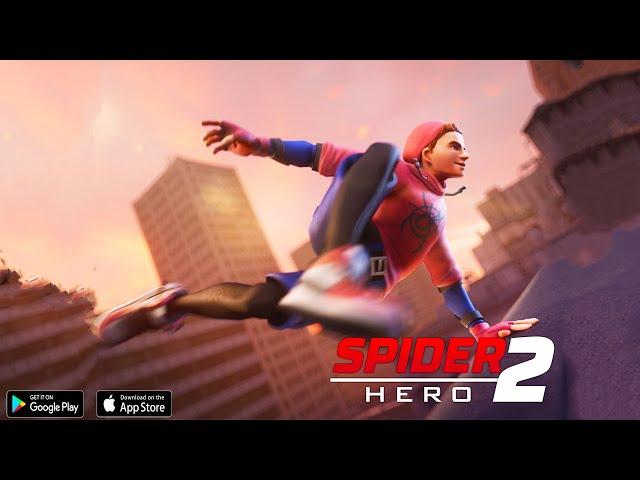 Spider Hero 2 - Android/iOS Gameplay