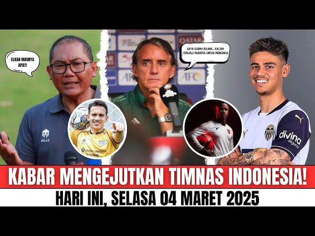 MENGEJUTKAN BIKIN GEGER!!! Berita Timnas Indonesia Hari Ini  Selasa 4 Maret 2025 ~ Timnas Terbaru