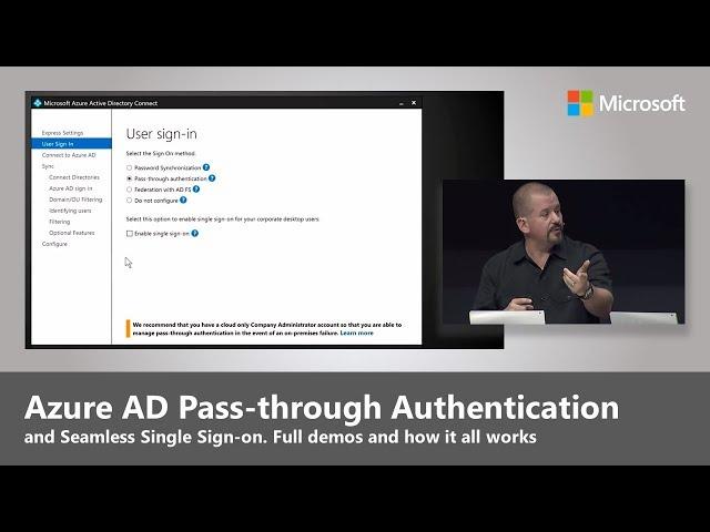 Azure AD Pass through authentication