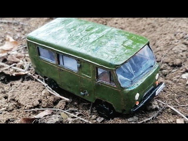 УАЗ Буханка из ПЛАСТИЛИНА! Внедорожник на все времена!