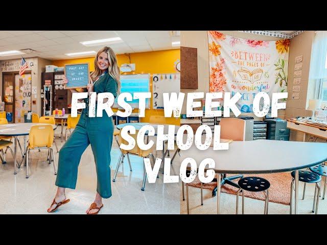 VLOG | first week of school, how I lesson plan + more!