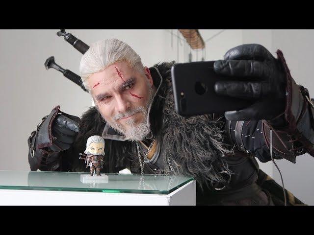 Maul Cosplay x Good Smile Company - Geralt & Nendoroid Geralt