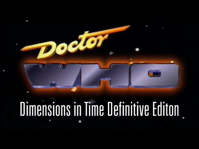 Doctor Who- Dimensions in Time Definitive Edition