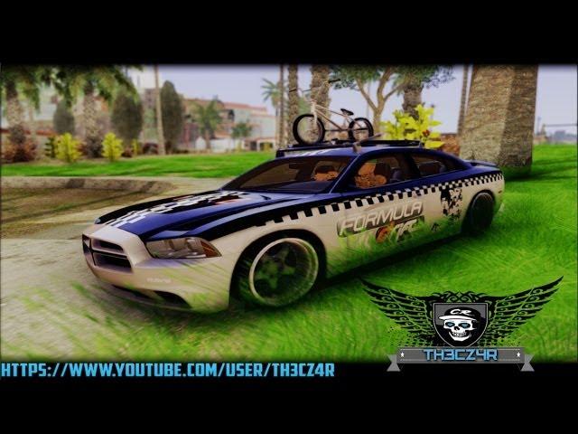 GTA SA : Dodge Charger Race/w Bike By Th3Cz4r