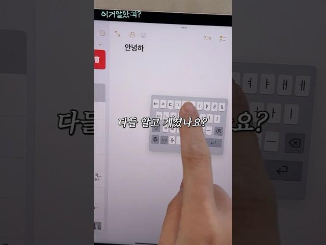 앱등이도 충격받은 아이패드 숨겨진 기능 2가지