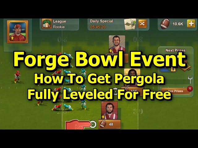 Forge of Empires: 2023 Forge Bowl Event Guide - How To Get Main Building Fully Leveled For Free