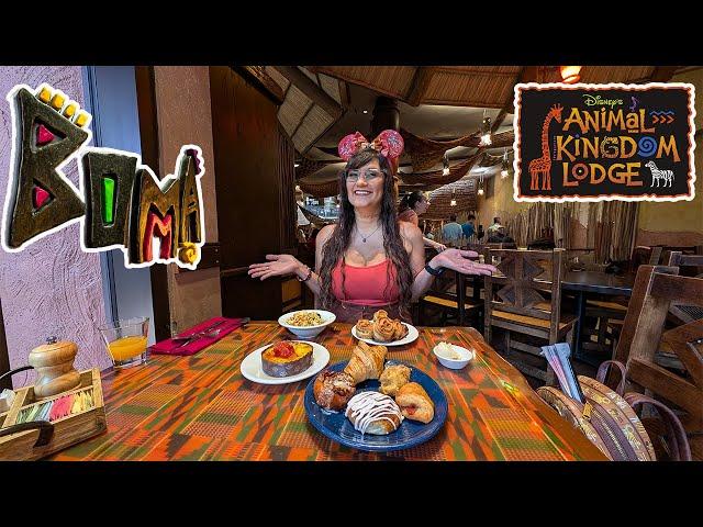 Boma Breakfast  Disney World Animal Kingdom Lodge food review 2024