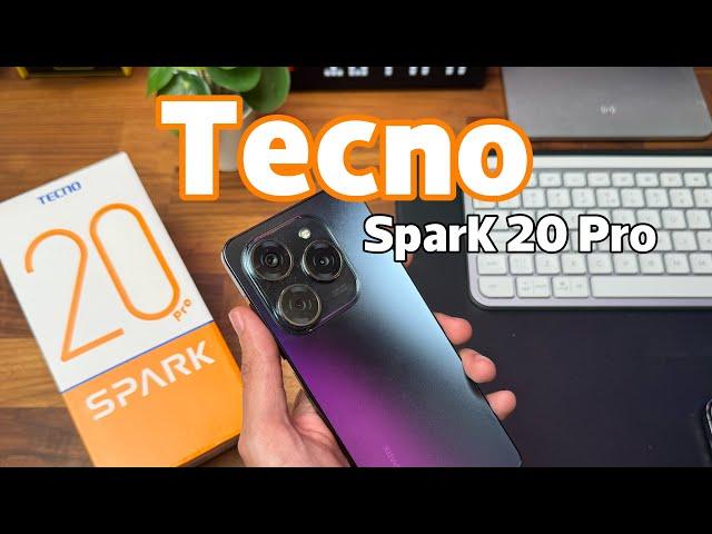 نظرة سريعة على جهاز تكنو الجديد سبارك 20 برو Tecno Spark 20 Pro